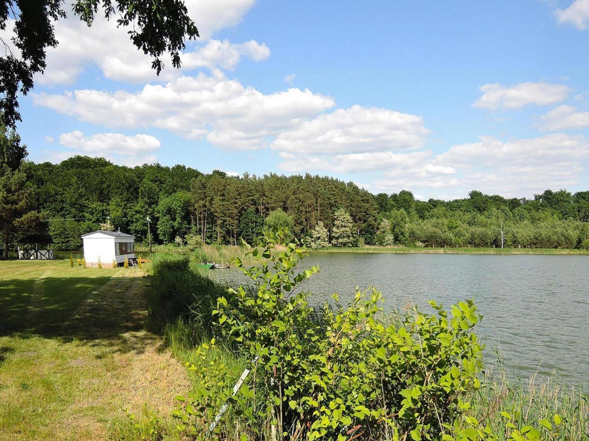Holiday House In Szczecin At The Lake With The Terrace Bagian luar foto