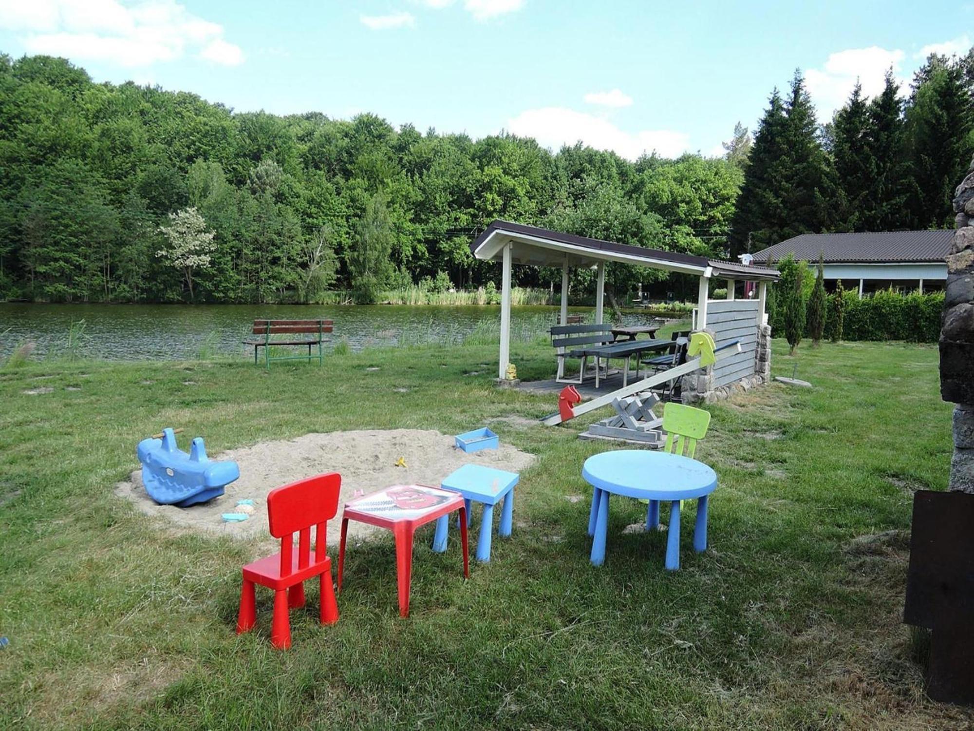 Holiday House In Szczecin At The Lake With The Terrace Bagian luar foto