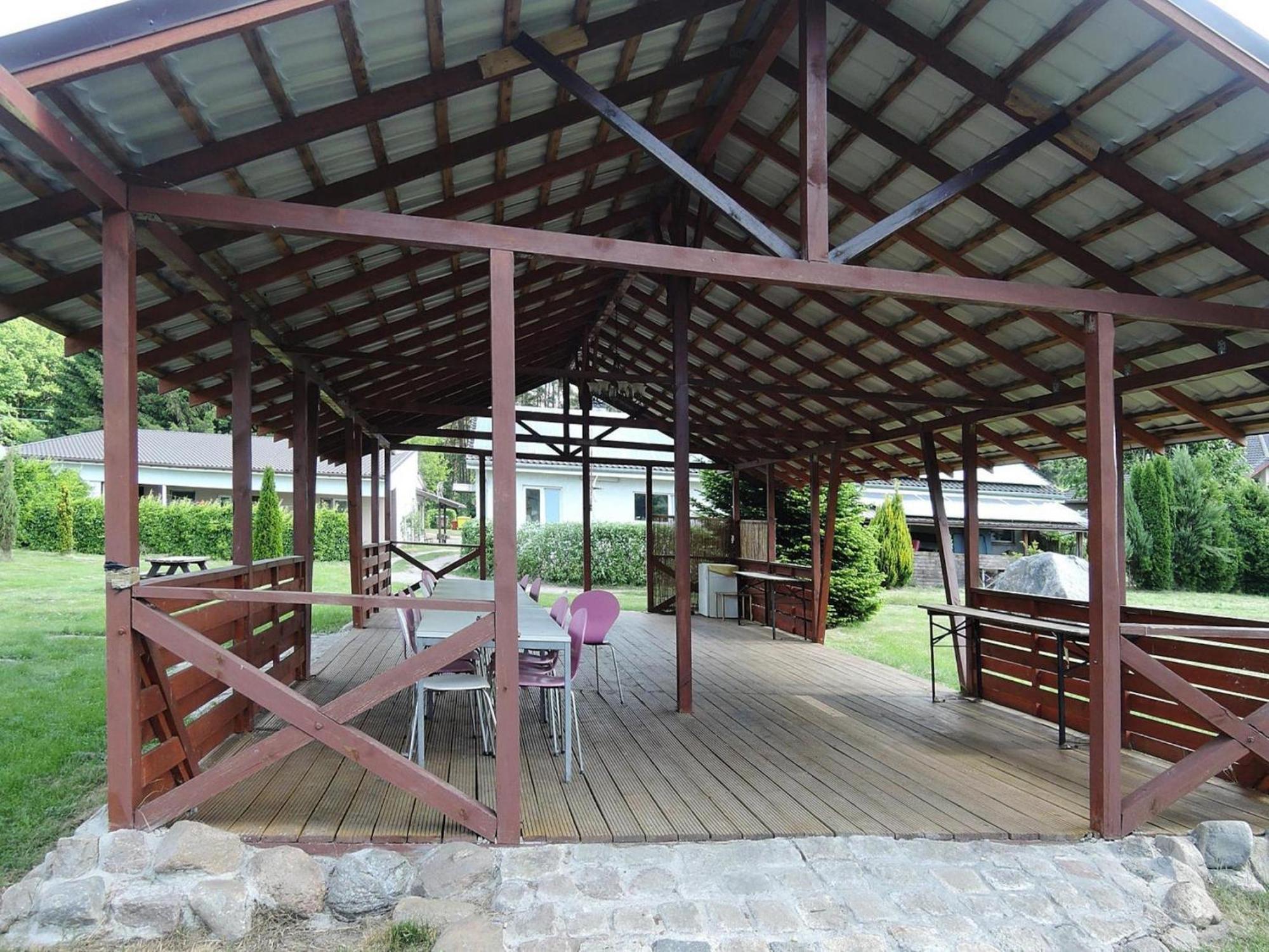 Holiday House In Szczecin At The Lake With The Terrace Bagian luar foto